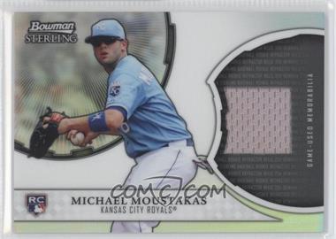 2011 Bowman Sterling - Rookie Refractor Relics #RRR-MM.1 - Mike Moustakas