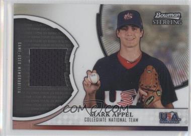 2011 Bowman Sterling - USA Baseball Collegiate National Team Relic Refractor #USAR-MA - Mark Appel