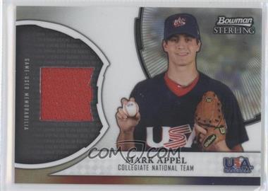 2011 Bowman Sterling - USA Baseball Collegiate National Team Relic Refractor #USAR-MA - Mark Appel