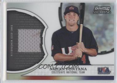 2011 Bowman Sterling - USA Baseball Collegiate National Team Relic Refractor #USAR-NF - Nolan Fontana