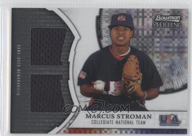 2011 Bowman Sterling - USA Baseball X-Fractor Dual Relics #XDR-MS - Marcus Stroman /199