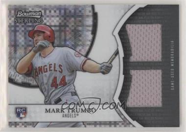 2011 Bowman Sterling - X-Fractor Dual Rookie Relics #XDR-MT - Mark Trumbo /199
