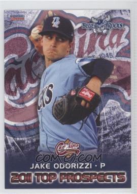 2011 Choice Carolina League Top Prospects - [Base] #03 - Jake Odorizzi