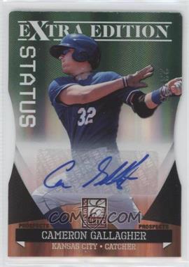 2011 Donruss Elite Extra Edition - Autographed Prospects - Emerald Die-Cut Status #P-26 - Cameron Gallagher /25