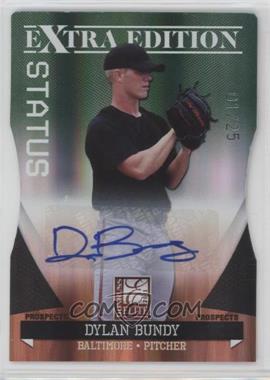 2011 Donruss Elite Extra Edition - Autographed Prospects - Emerald Die-Cut Status #P-4 - Dylan Bundy /25