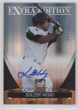 2011 Donruss Elite Extra Edition - Autographed Prospects #P-12 - Kolten Wong /365