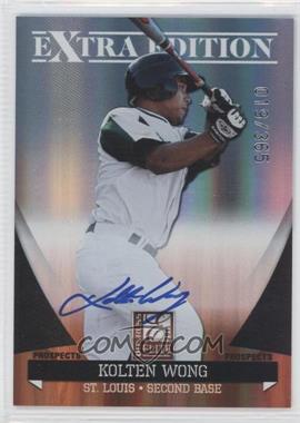 2011 Donruss Elite Extra Edition - Autographed Prospects #P-12 - Kolten Wong /365