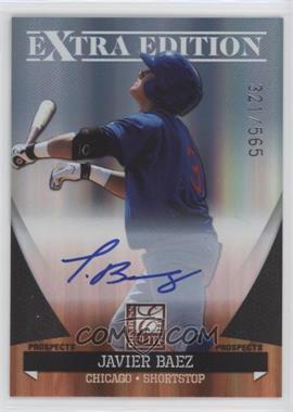 2011 Donruss Elite Extra Edition - Autographed Prospects #P-15 - Javier Baez /565