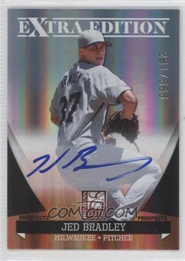 2011 Donruss Elite Extra Edition - Autographed Prospects #P-25 - Jed Bradley /565