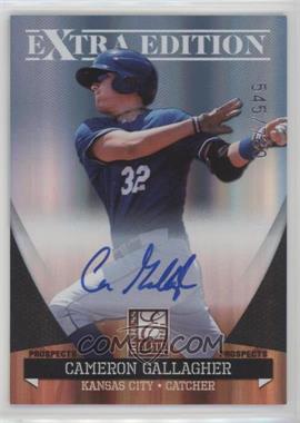 2011 Donruss Elite Extra Edition - Autographed Prospects #P-26 - Cameron Gallagher /780