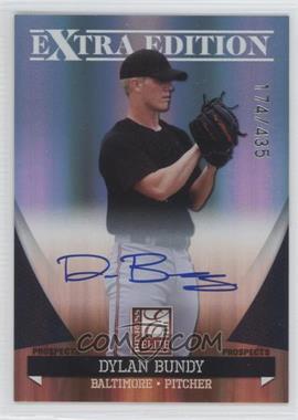 2011 Donruss Elite Extra Edition - Autographed Prospects #P-4 - Dylan Bundy /435