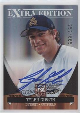 2011 Donruss Elite Extra Edition - Autographed Prospects #P-40 - Tyler Gibson /665