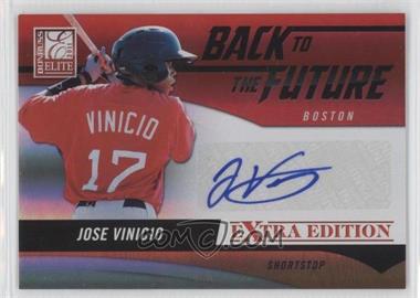 2011 Donruss Elite Extra Edition - Back to the Future Signatures #16 - Jose Vinicio /720