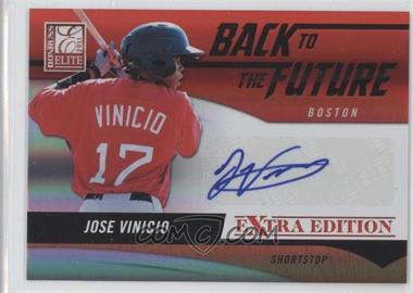 2011 Donruss Elite Extra Edition - Back to the Future Signatures #16 - Jose Vinicio /720