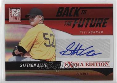 2011 Donruss Elite Extra Edition - Back to the Future Signatures #20 - Stetson Allie /220