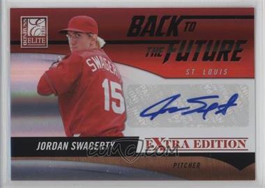 2011 Donruss Elite Extra Edition - Back to the Future Signatures #3 - Jordan Swagerty /262