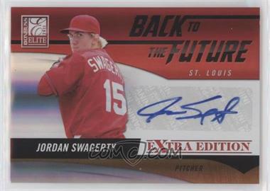 2011 Donruss Elite Extra Edition - Back to the Future Signatures #3 - Jordan Swagerty /262