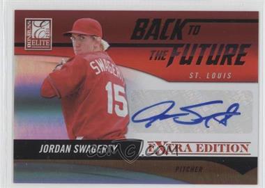 2011 Donruss Elite Extra Edition - Back to the Future Signatures #3 - Jordan Swagerty /262