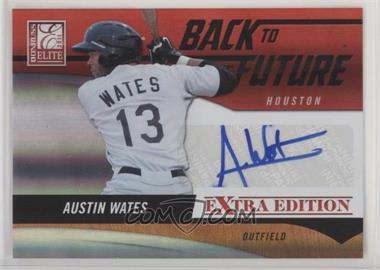 2011 Donruss Elite Extra Edition - Back to the Future Signatures #5 - Austin Wates /595