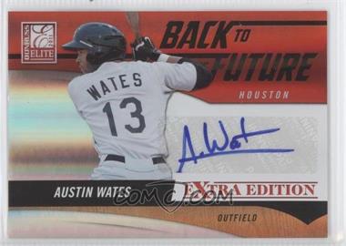 2011 Donruss Elite Extra Edition - Back to the Future Signatures #5 - Austin Wates /595