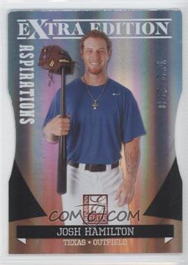 2011 Donruss Elite Extra Edition - [Base] - Aspirations Die-Cut #1 - Josh Hamilton /200