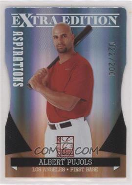 2011 Donruss Elite Extra Edition - [Base] - Aspirations Die-Cut #4 - Albert Pujols /200 [EX to NM]