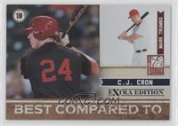 C.J. Cron, Mark Trumbo [EX to NM] #/499