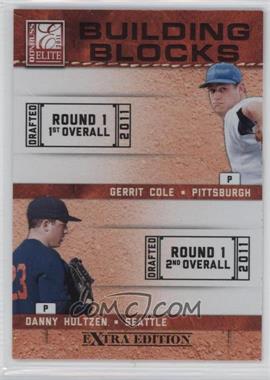 2011 Donruss Elite Extra Edition - Building Blocks Quads #7 - Danny Hultzen, Dylan Bundy, Gerrit Cole, Trevor Bauer