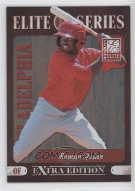 2011 Donruss Elite Extra Edition - Elite Series #8 - Roman Quinn