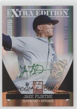 2011 Donruss Elite Extra Edition - Franchise Futures Signatures - Green Ink #88 - Jake Floethe /10