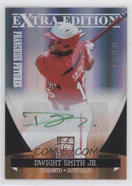 2011 Donruss Elite Extra Edition - Franchise Futures Signatures - Green Ink #98 - Dwight Smith Jr. /10