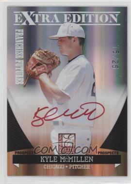 2011 Donruss Elite Extra Edition - Franchise Futures Signatures - Red Ink #13 - Kyle McMillen /25
