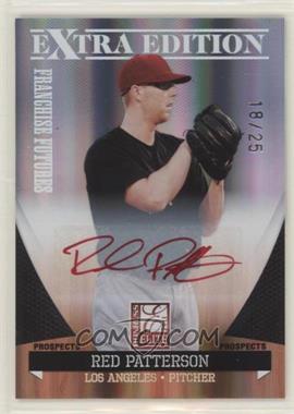 2011 Donruss Elite Extra Edition - Franchise Futures Signatures - Red Ink #174 - Red Patterson /25
