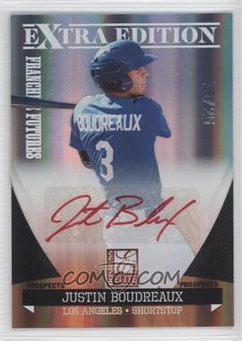 2011 Donruss Elite Extra Edition - Franchise Futures Signatures - Red Ink #177 - Justin Boudreaux /25