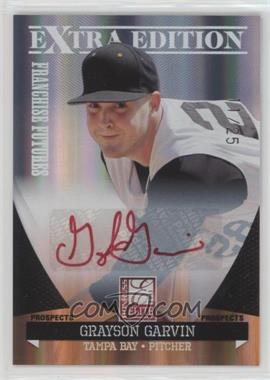 2011 Donruss Elite Extra Edition - Franchise Futures Signatures - Red Ink #53 - Grayson Garvin /25