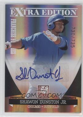 2011 Donruss Elite Extra Edition - Franchise Futures Signatures #152 - Shawon Dunston Jr. /735