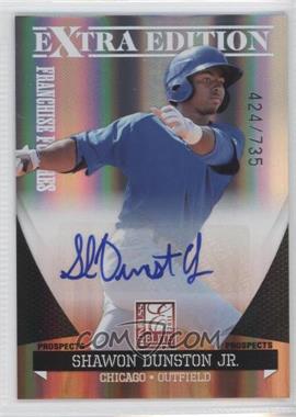 2011 Donruss Elite Extra Edition - Franchise Futures Signatures #152 - Shawon Dunston Jr. /735