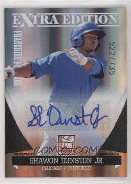 2011 Donruss Elite Extra Edition - Franchise Futures Signatures #152 - Shawon Dunston Jr. /735