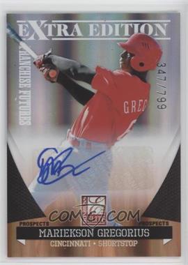 2011 Donruss Elite Extra Edition - Franchise Futures Signatures #163 - Mariekson Gregorius /799