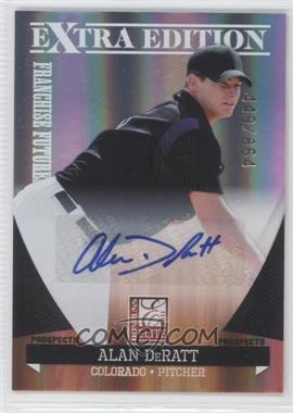 2011 Donruss Elite Extra Edition - Franchise Futures Signatures #166 - Alan DeRatt /864