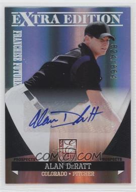 2011 Donruss Elite Extra Edition - Franchise Futures Signatures #166 - Alan DeRatt /864