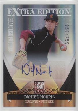 2011 Donruss Elite Extra Edition - Franchise Futures Signatures #17 - Daniel Norris /759