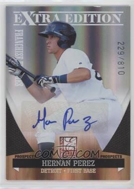 2011 Donruss Elite Extra Edition - Franchise Futures Signatures #171 - Hernan Perez /810