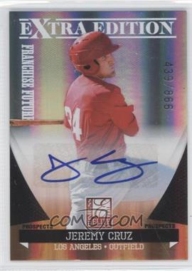 2011 Donruss Elite Extra Edition - Franchise Futures Signatures #172 - Jeremy Cruz /866