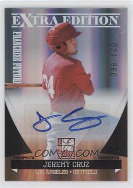 2011 Donruss Elite Extra Edition - Franchise Futures Signatures #172 - Jeremy Cruz /866