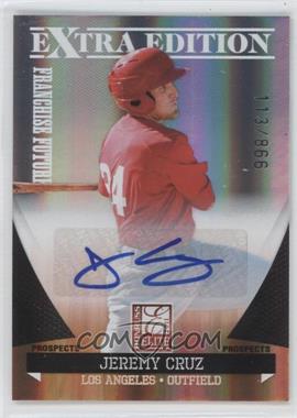 2011 Donruss Elite Extra Edition - Franchise Futures Signatures #172 - Jeremy Cruz /866