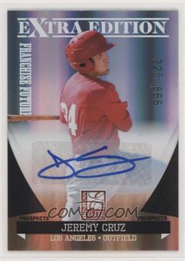 2011 Donruss Elite Extra Edition - Franchise Futures Signatures #172 - Jeremy Cruz /866