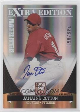 2011 Donruss Elite Extra Edition - Franchise Futures Signatures #175 - Jamaine Cotton /861