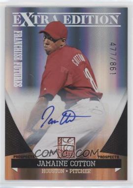 2011 Donruss Elite Extra Edition - Franchise Futures Signatures #175 - Jamaine Cotton /861