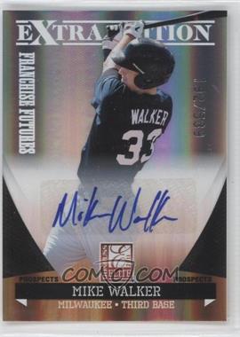 2011 Donruss Elite Extra Edition - Franchise Futures Signatures #179 - Mike Walker /539